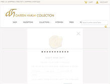 Tablet Screenshot of dareenhakim.com